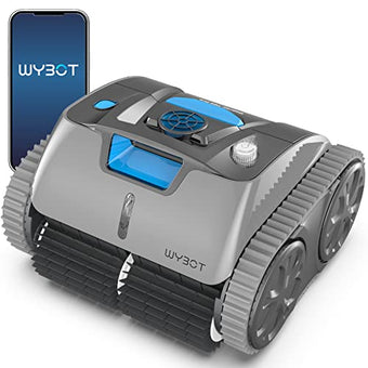 compare product WYBOT Ultimate Cordless Robotic Pool Cleaner with App Setting, Lasts 180Mins