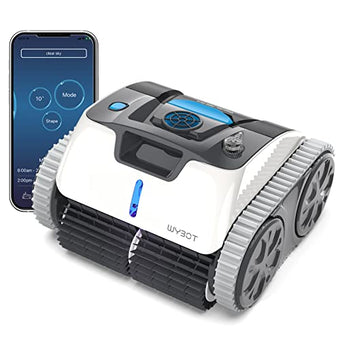 compare product WYBOT Wall Climbing Robotic Pool Cleaner with APP Mode, Excellent Suction Power