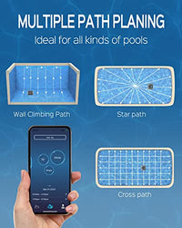WYBOT Ultimate Cordless Robotic Pool Cleaner with App Setting, Lasts 180Mins