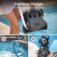 Aiper Seagull Pro Cordless Robotic Pool Cleaner, Wall Climbing Pool Vacuum