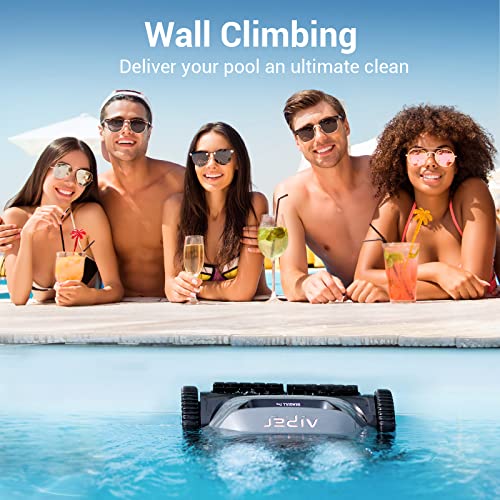 Aiper Seagull Pro Cordless Robotic Pool Cleaner, Wall Climbing Pool Vacuum