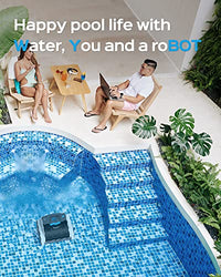 WYBOT Wall Climbing Robotic Pool Cleaner with APP Mode, Excellent Suction Power